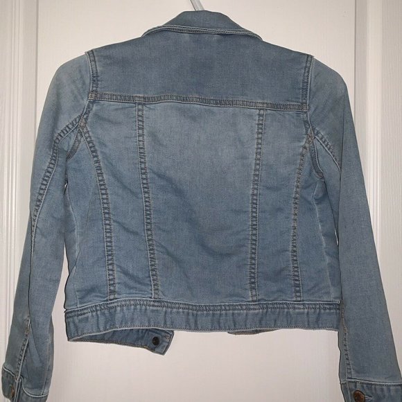 Girls GAP Denim Jacket Size Large - Picture 2 of 3